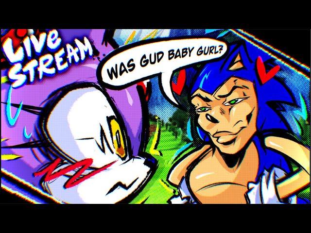 Drawing Sonic Ship Art!!! | LIVESTREAM #2!