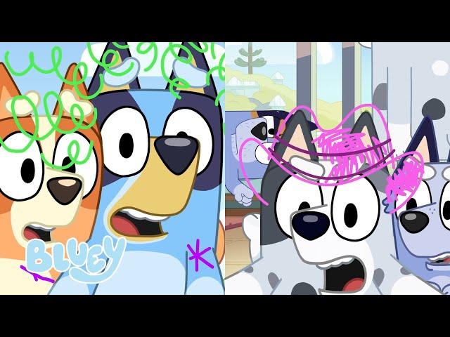 Faceytalk   | Episodio completo | Bluey  Español Canal Oficial 