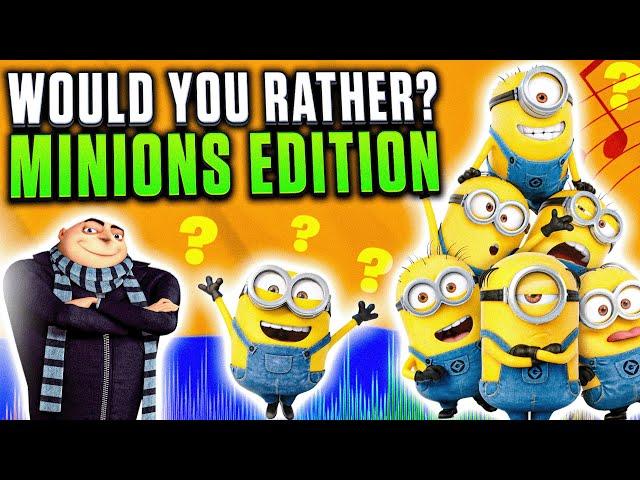 Minions - Would You Rather? Workout | Brain Break | This or That | GoNoodle