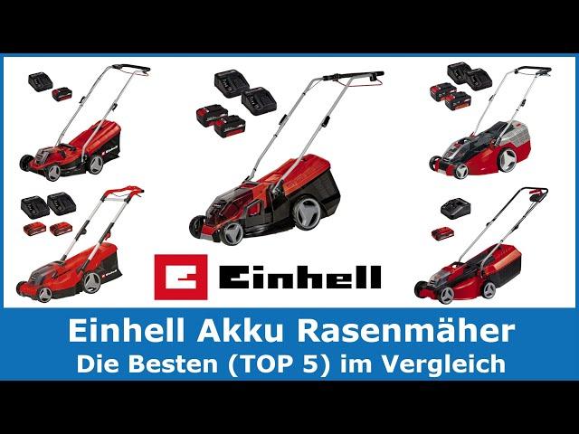 Die besten Einhell Akku Rasenmäher 2024 (TOP 5)  Testsieger im Vergleich (gut und günstig)