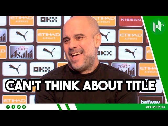 If I don't win I am in TROUBLE! | INCREDIBLE Pep Guardiola press conference