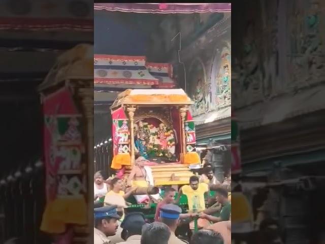 Madurai Meenakshi Amman Temple Chithirai Festival 2024 3rd Day Function Morning Maasi Veethi 