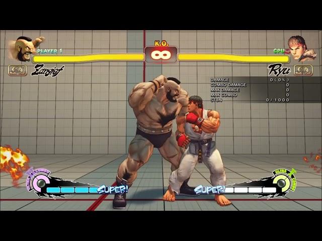 SF4 Omega at a Glance - Zangief