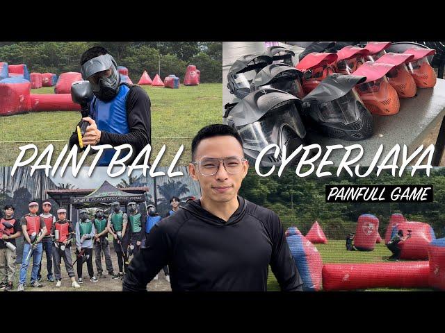 【新体验】这就是战争｜失去朋友的游戏｜漆弹枪 | 大家都淤青了 【Paintball Cyberjaya】