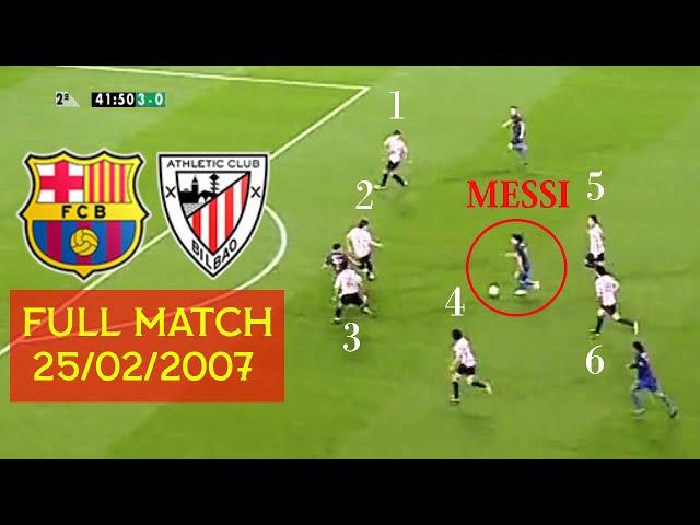 PARTIDO COMPLETO - Barcelona vs Athletic Bilbao (25/02/2007) La Liga