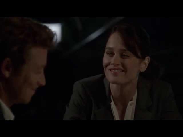 The Mentalist 7x06-Jane&Lisbon Kiss."The one and only"