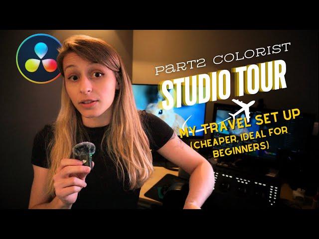 Commercial Colorist Studio Tour Part 2 - Which color grading gear I have when I travel