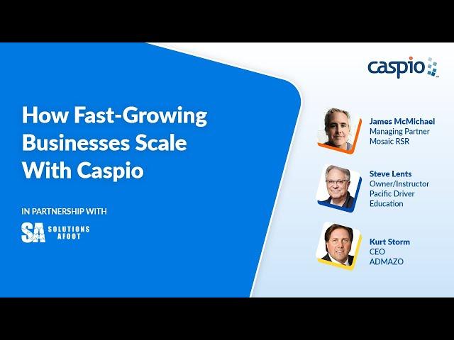 How Fast-Growing Businesses Scale With Caspio and Solutions Afoot