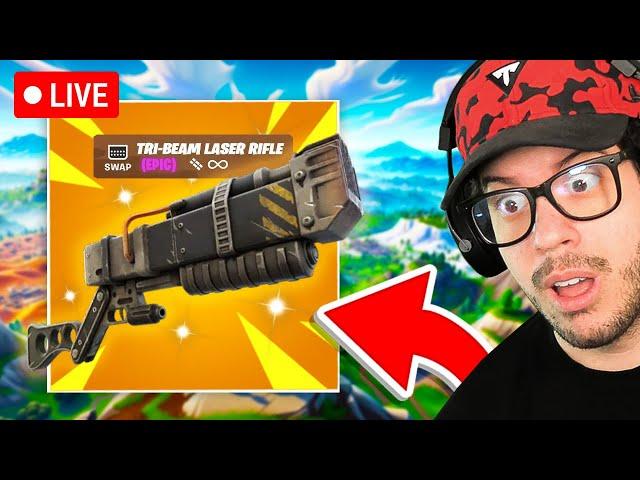 New *TRI-BEAM LASER RIFLE* UPDATE in Fortnite!