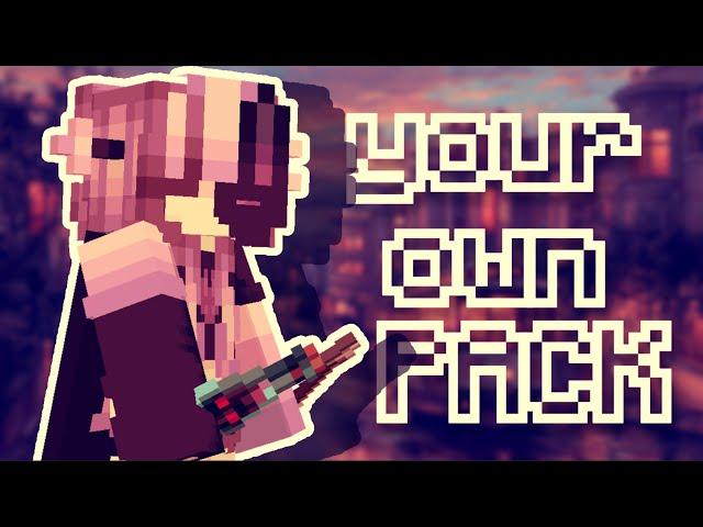 How to make YOUR OWN Cosmetics Skin Pack (MCPE/MCBE)