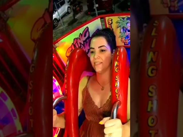 Her First Slingshot Ride  #shorts #slingshot #slingshotride #slingshotriders #riders