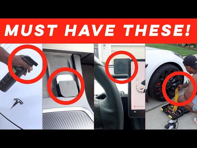 20 MORE Must Have Tesla Accessories