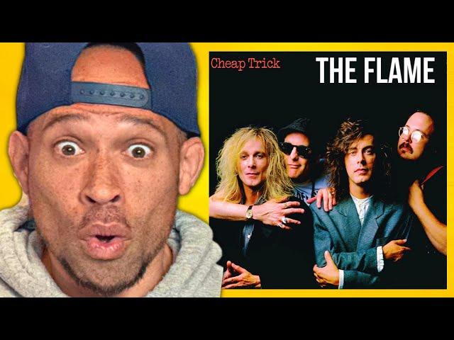 Rapper FIRST time REACTION to Cheap Trick - The Flame! These dudes are really...