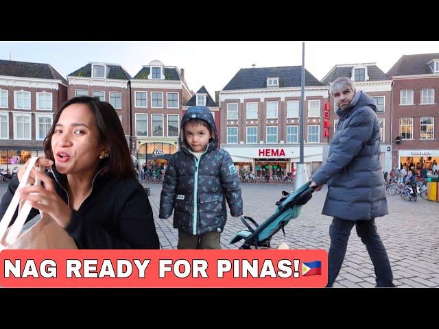 NAG READY NA FOR PINAS! Dutch-filipina couple