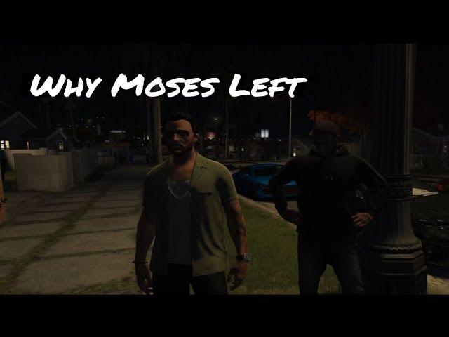 Moses Explains Why He Lost Motivation? | GTA RP | Nopixel 4.0 | The Manor