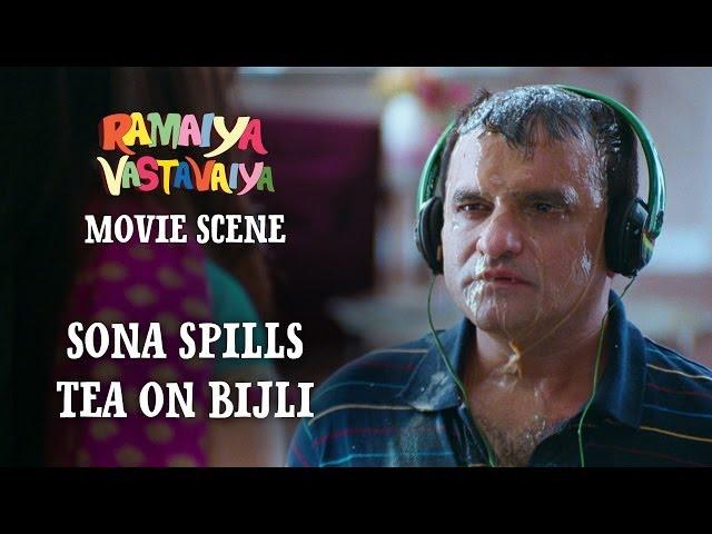 Sona Spills Tea on Bijli - Ramaiya Vastavaiya Scene - Shruti Haasan