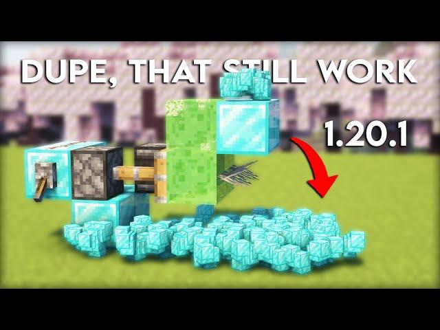 ALL WORKING DUPLICATION GLITCHES in Minecraft 1.20.1 (Java & Bedrock)