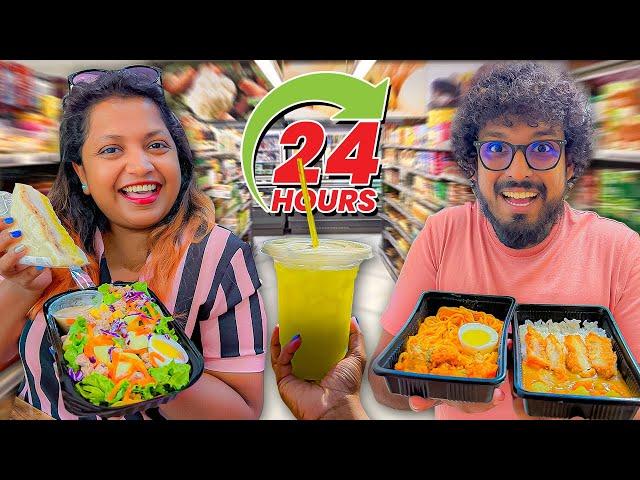 Eating Only from Mini Marts for 24 Hours | Vietnam Mini Marts