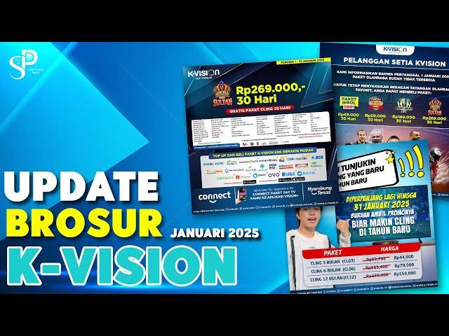 Ada Paket Baru Di Kvision Dapat All Channel | Update Brosur Kvision Januari 2025