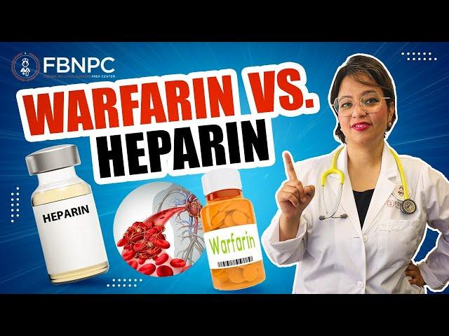  Here we go with our first video: Heparin versus Warfarin! 
