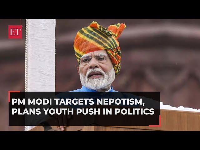 PM Modi calls for bringing 1 lakh youth into politics with no political lineage to counter nepotism