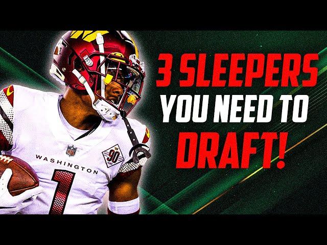 CRAZY VALUE -- Fantasy Football Wide Receiver Sleepers You NEED to Draft