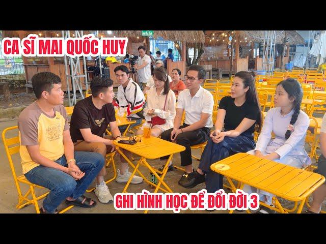 Chuẩn bị ghi hình Tập 1 HỌC ĐỂ ĐỔI ĐỜI 3, Khương Dừa lo lắng sợ mưa….