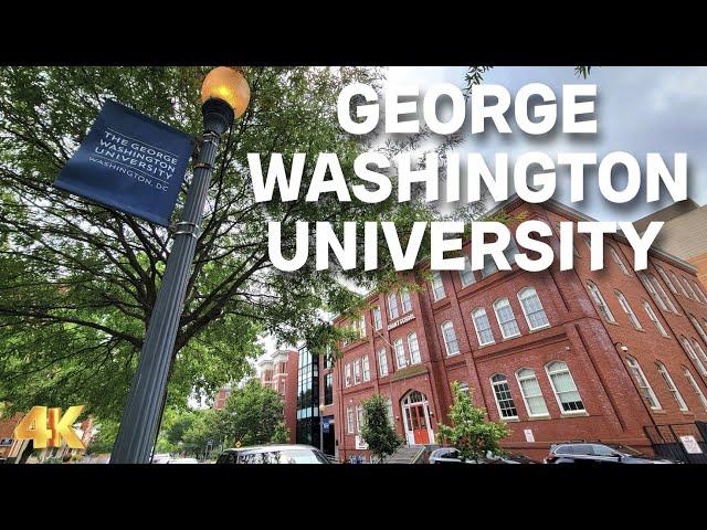 George Washington University Campus Walking Tour in Washington DC / GWU