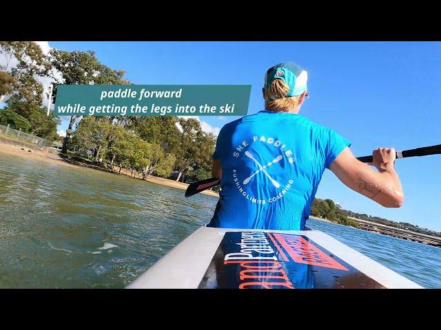 Pushing Limits Coaching Surf Ski remount