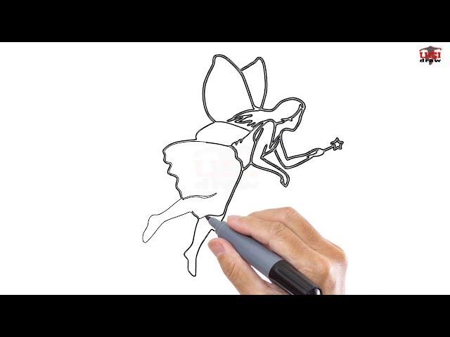 How to Draw a Fairy Easy Step By Step Drawing Tutorials – UCIDraw