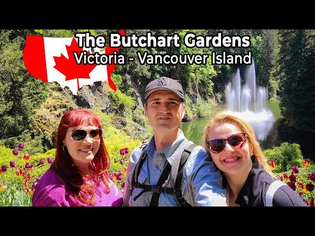 Explore Butchart Gardens, Butterfly Gardens, and an Enchanting Evening Walk in Victoria