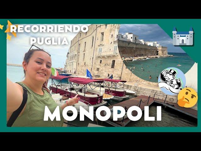 MONOPOLI | Visita obligada del sur de Italia    Qué ver y por qué se llama así ?