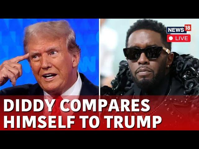 Sean Diddy News LIVE | Sean 'Diddy' Combs Compares Himself To Donald Trump | US News LIVE | N18G