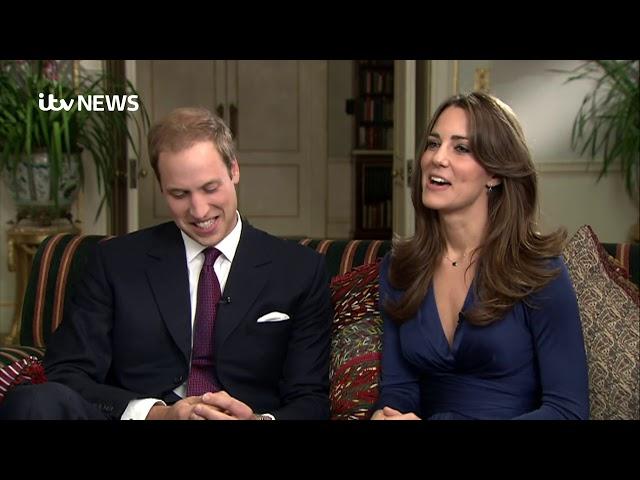 In full: William and Kate's 2010 engagement interview | ITV News