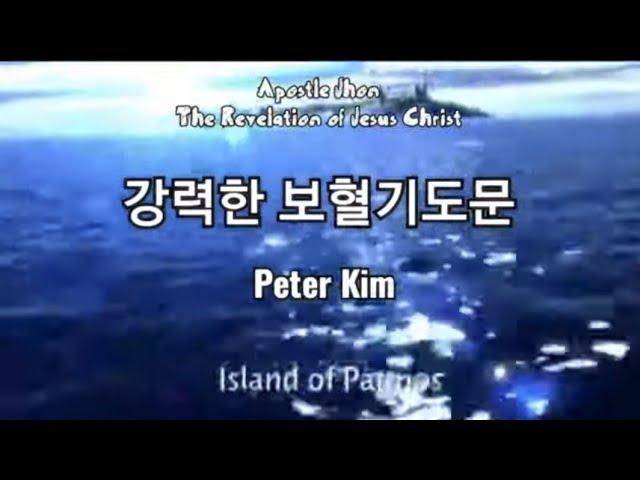 보혈기도문(강력한 3회) - Peter. Kim