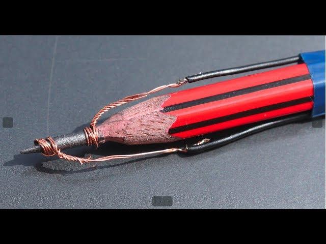 Make SOLDERING IRON Using Pencil