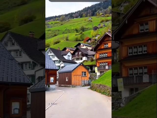 Beautiful Swiss village !! #shortvideo #shorts #swissvillages