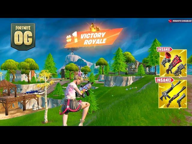 Fortnite Reload | 125 Kill Solo vs Squads OG Wins Full Gameplay (Ps4 Controller)