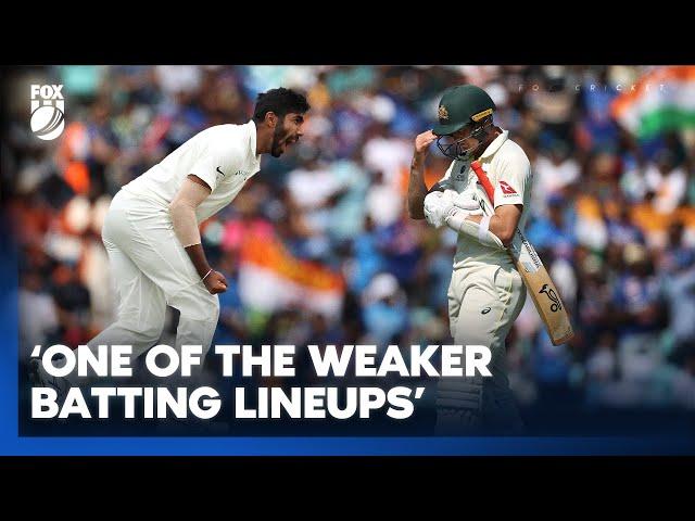 'Our batting is fragile' - Are Australia in for a rough Summer against Bumrah & co? I Fox Cricket