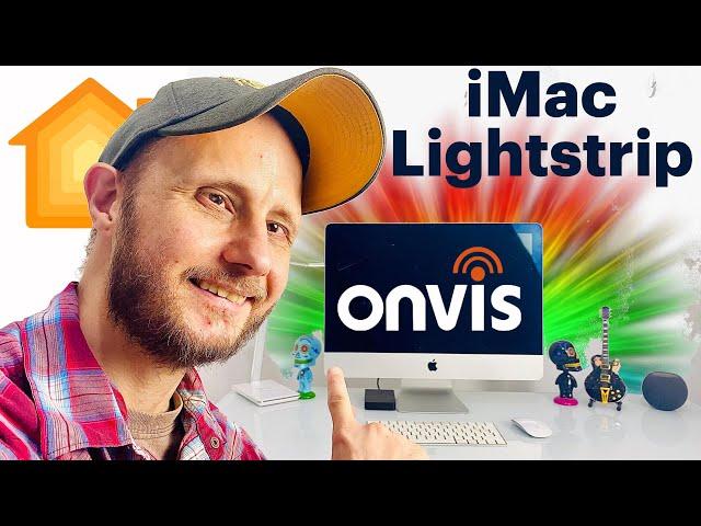 Installing the Onvis K1 LED Lightstrip on an iMac!