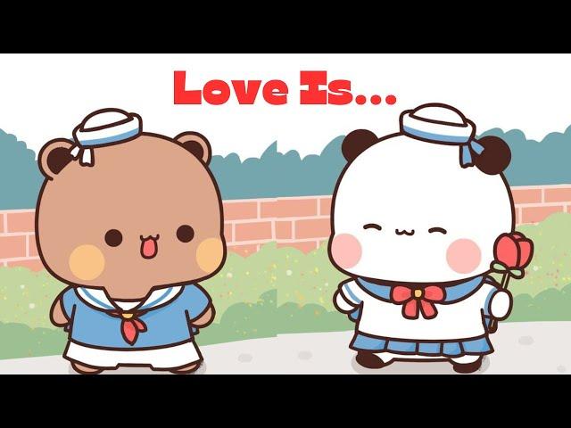 LOVE IS...️ Collection of Moments || Dudu Bubu Adventures || Animation Video || Bear Panda ||