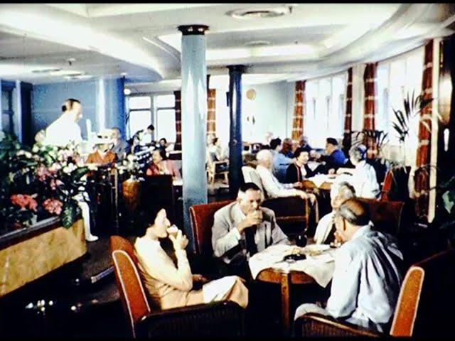 RMS Caronia World Cruise, 1950s, for Cunard Ships F887