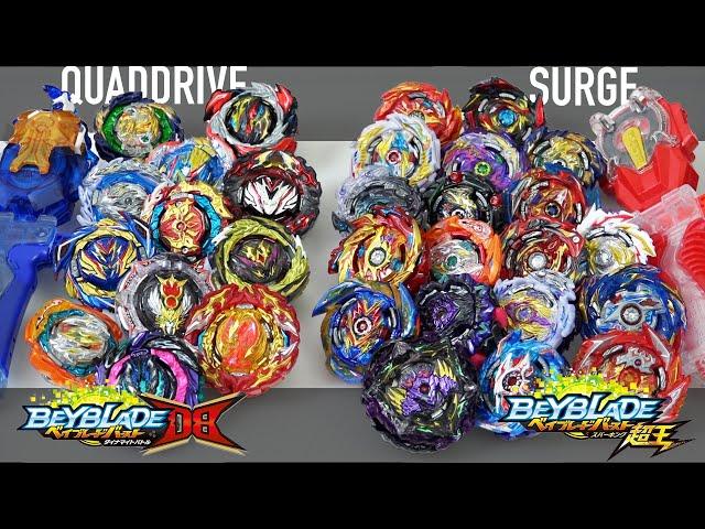 DB BEYS SPARKING BEYS | All Season 5 VS All Season 6 EPIC BATTLE | Beyblade Burst Quadstrike/Surge