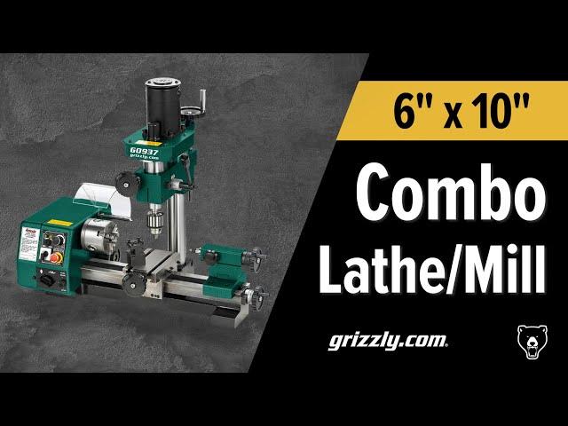 Unbox Precision: Meet the G0937 6" x 10" Combo Lathe/Mill! 