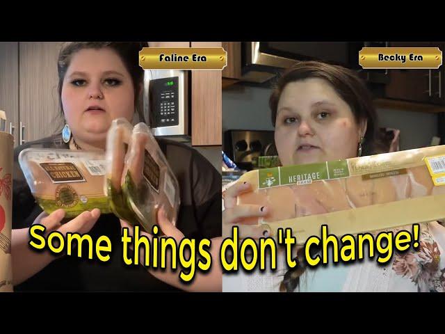 Amberlynn Grocery Hauls | Becky Era vs Faline Era