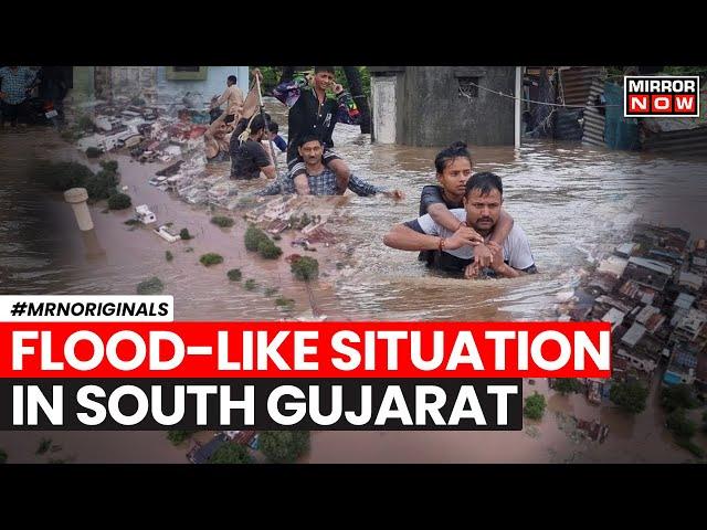 Gujarat Flood | Red Alert Issued For Surat and Saurashtra Regions | School Closed | English News