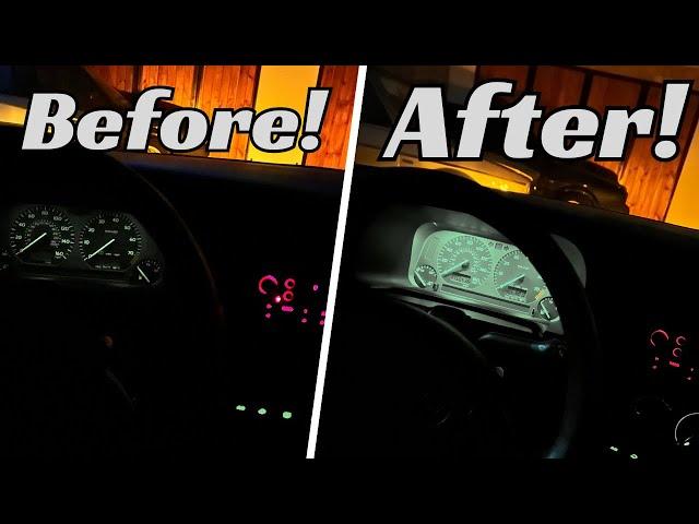 How To Golf mk3 LED Dash Lighting & Heating Controls