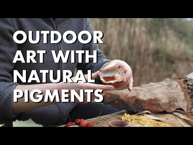 Outdoor Art with Natural Materials