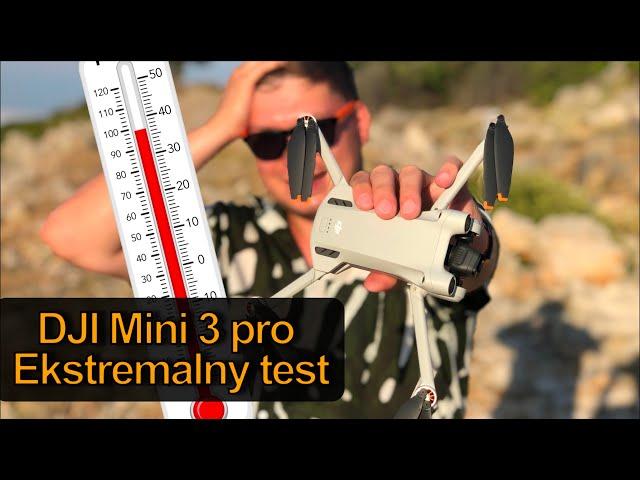 Does DJI Mini 3 Pro overheats? - extreme test