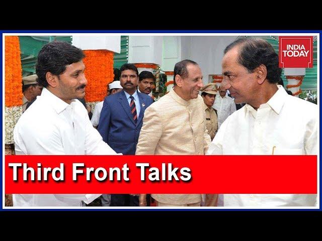 KCR's Son KT Rao, Jagan Mohan Reddy To Meet Today Over Federal Front